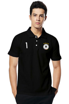 QuincyLabel Euro 2016 Germany Muller Polo Shirt - Black  