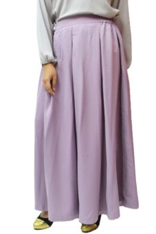 Radeeva Ayumi Wide Skirt In Dusty Purple  