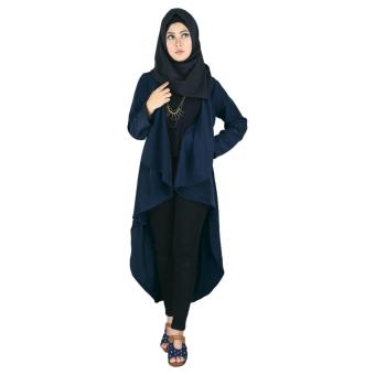 Raindoz Pakaian Muslim Wanita/Gamis Decorus RRYx004 Navy Blue  