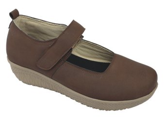 Raindoz Sepatu Casual Wanita - Slip On RJM 505 (Brown)  