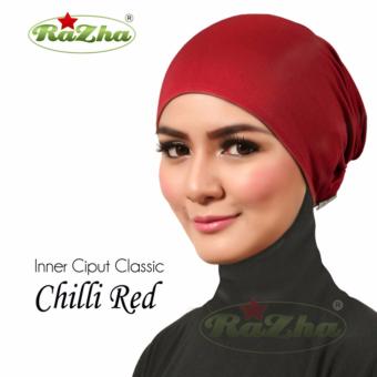 Razha Inner Ciput Classic Daleman Jilbab Chili Red  