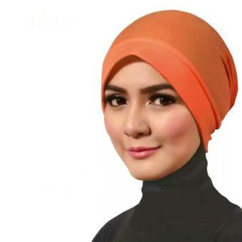 Razha Inner Ciput New Jazzy Daleman Jilbab Orange  