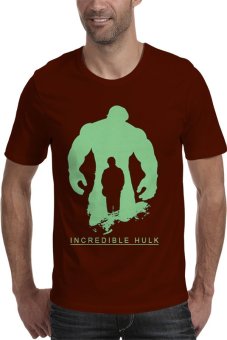 Rick's Clothing -Tshirt Incredible Hulk - Coklat  