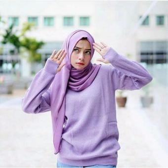 Round Hand - Roundhand Secker Sweater - Ungu  