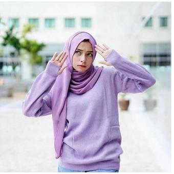 Roundhand Knit Best Quality - Lilac  