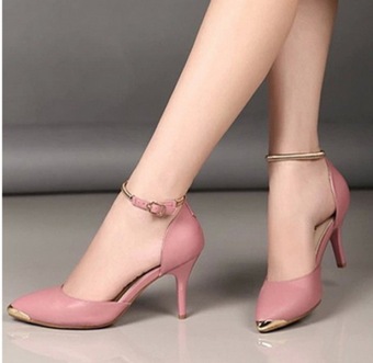 RSM Sepatu Heels Wanita S-142 - Pink  