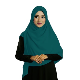 Ruman Hijab Jilbab Segiempat Ruman Square M (Tosca Tua)  