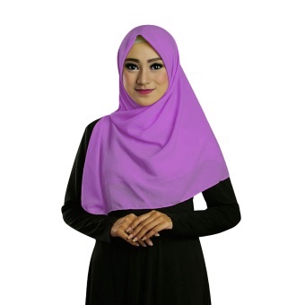 Ruman Hijab Jilbab Segiempat Ruman Square S (Lavender)  