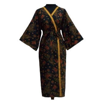 Sanny Apparel B 416 Kimono Batik [coklat kupu]  