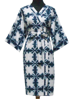 Sanny Apparel SH 001 Kimono Shibori - Biru  