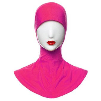 Sanwood Muslim Hijab Islamic Neck Cover Head Wear Cap - 12 - intl  