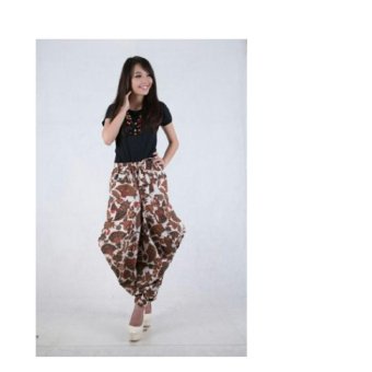SB Collection Celana Panjang Tihfan Aladin Batik-Putih  