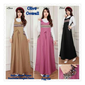 Sb Collection Overall Olive Maxi-Hitam  