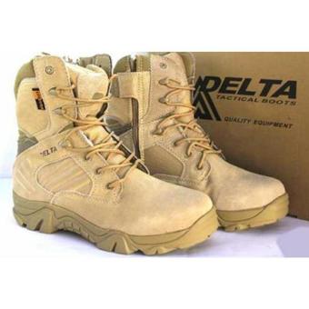 Sepatu Army Delta Tracking Shoes Tactical 8Inc- Coklat  