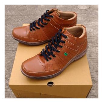 Sepatu Boot Pria Boots Casual Model Kickers Kulit Asli FR01  