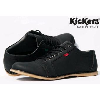Sepatu Casual Pria Dan Wanita Kickers Shaka - (Hitam)  