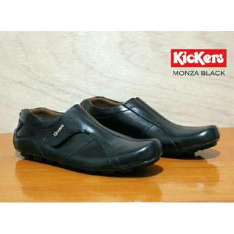 Sepatu Casual Slop Pria & Wanita Elda Monza - Black  