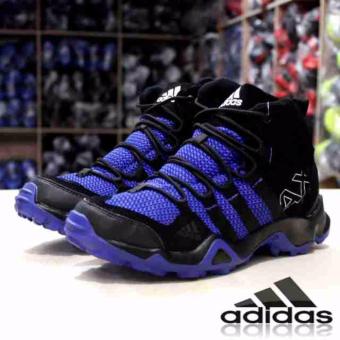 Sepatu Olahraga Pria & Wanita Adds frs A x2 high - Biru hitam  