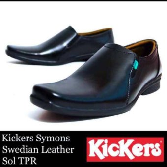 Sepatu Pria Kerja Kickers Symon Leather  
