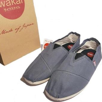 Sepatu Wakai - Women Sneakers Lifestyle - Abu Abu  