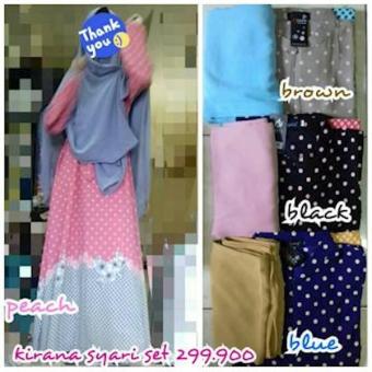 Set Gamis -Busana Muslim-Baju Muslim Syar'i  