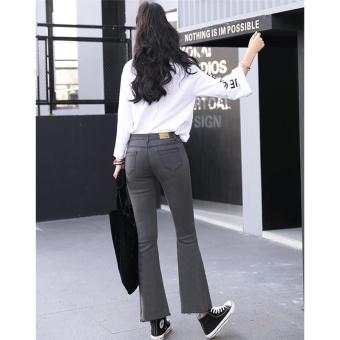 Sexy Women Jeans Mujer Plus Size Skinny Denim Jeans Women Trousers Bell-bottoms Flare Jean Pants New FASHION - intl  