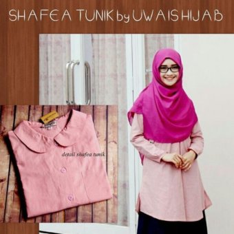 Shafea Tunik by Uwais Hijab [Dusty Pink T01]  