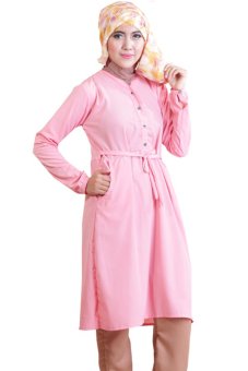 Shafeeya Tunik Cecil - Salmon Pink  