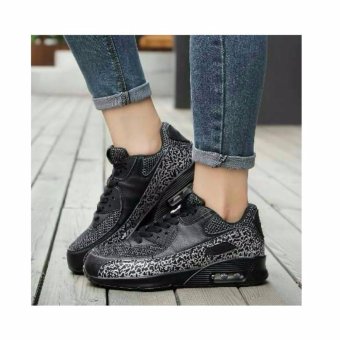 Shoes - Sepatu Kets Airmax Black Cheetah  