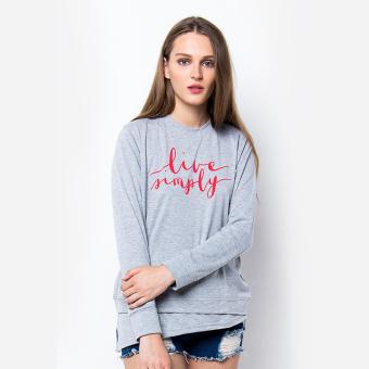 Shoffie - Moon Live Simple Sweater Casual Women  