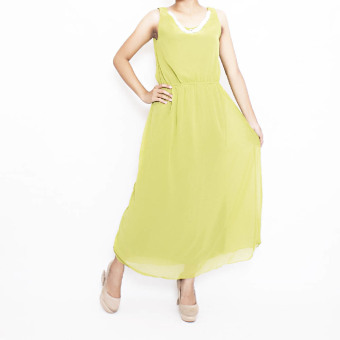 Simply The Label Bella Long Dress - Baby Green  