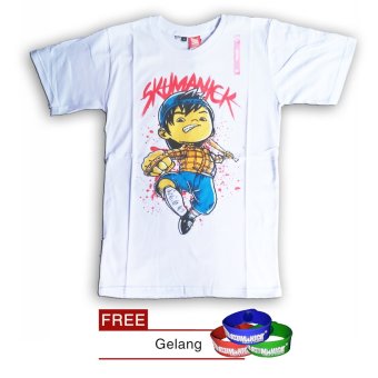 Skumanick T-Shirts Original - 081 - PUTIH - Size M  