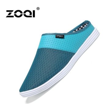 Slip-Ons & Loafers ZOQI Men's Fashion Casual Shoes(Green) - intl  