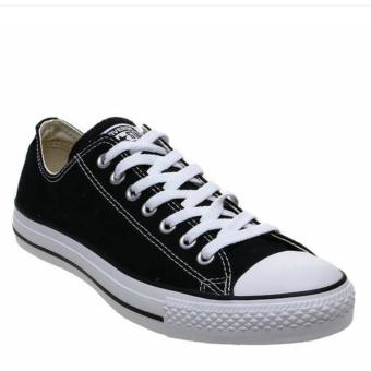 Sneaker Chuck Taylor As Canvas Ox Unisex Sneakers - Hitam  