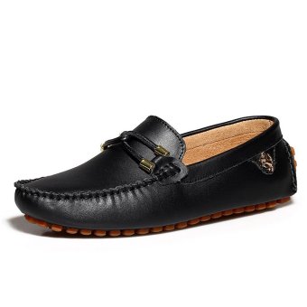 "''""''''""""''''''''Socone Men''''''''''''''''s Classic Leather Loafers Driving Shoes (Black)'''''''' """"''''""''"'  