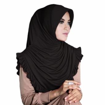 Sofia Hijab Kerudung Instan -Hitam  