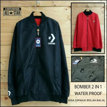 SoldOut Apparel Bomber 2in1 Hitam Merah  