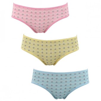 Sorci Age by Wacoal Fashion Panty - SJI 4030A - Biru - Pink - Kuning  