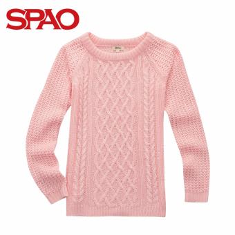 SPAO Spring Cable Sweater SPKW521G02-26 (L/Pink)  