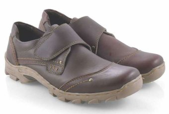 Spiccato SP 504.06 Sepatu Loafer Bisa Formal Pria - Bahan Leather - Elegan Dan Nyaman Di Pakai - Coklat  