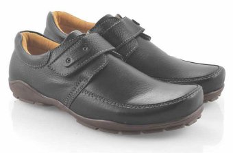 Spiccato SP 505.08 Sepatu Loafer Bisa Formal Pria - Bahan Leather - Elegan Dan Nyaman Di Pakai - Hitam  