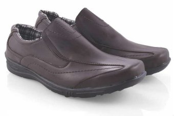 Spiccato SP 514.11 Sepatu Loafer Bisa Formal Pria - Bahan Leather - Elegan Dan Nyaman Di Pakai - Coklat  