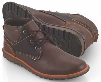 Spiccato SP 538.01 Sepatu Kasual Boots Pria - Bahan Sintetis - Bagus Dan Gaya - Coklat  