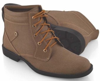 Spiccato SP 542.05 Sepatu Kasual Boots Pria - Bahan Sintetis - Bagus Dan Gaya - Coklat  
