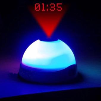 Star Night Light Magic Projection Alarm Table Clock - Jam Meja  