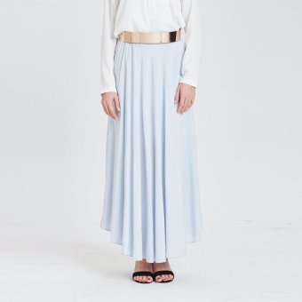 Stitch Full Circle Maxi Skirt (Pale Blue) (Intl)  