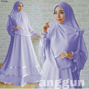 Suki Dress Hijab Anggun - Lavender  