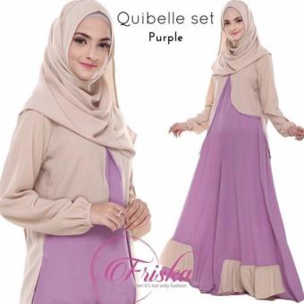 Suki Dress Hijab Friska Syari'I - Purple  