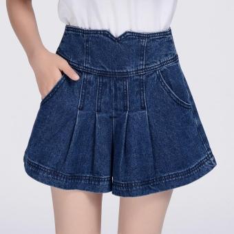 Summer New Cotton Loose Denim Shorts - intl  