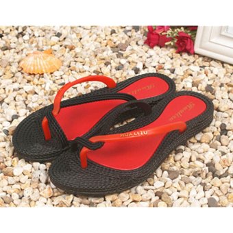 Summer Style Fashion Sexy Female Flip Flops Sandal Slippers Bohemia Beach Women Sandals Shoes 525 - Intl  